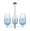 Mid. Chandeliers Glass Up by Innovations ( 405 | 716-3CR-PN-G484-7SB Arcadia ) 