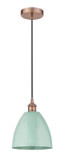 Mini Pendants Glass Down by Innovations ( 405 | 616-1P-AC-MBD-9-SF Edison ) 