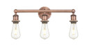 Bathroom Fixtures Three Lights by Innovations ( 405 | 616-3W-AC Edison ) 