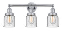 Bathroom Fixtures Three Lights by Innovations ( 405 | 616-3W-PC-G54 Edison ) 