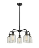 Mid. Chandeliers Glass Down by Innovations ( 405 | 516-5CR-BK-G259 Ballston ) 