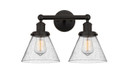 Bathroom Fixtures Two Lights by Innovations ( 405 | 616-2W-OB-G44 Edison ) 