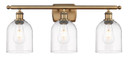 Bathroom Fixtures Three Lights by Innovations ( 405 | 516-3W-BB-G558-6CL Ballston ) 