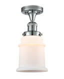 Semi-Flush Mts. Glass Down by Innovations ( 405 | 517-1CH-PC-G181-LED Franklin Restoration ) 