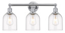 Bathroom Fixtures Three Lights by Innovations ( 405 | 616-3W-PC-G558-6CL Edison ) 