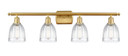 Bathroom Fixtures Four Lights by Innovations ( 405 | 516-4W-SG-G442 Ballston ) 
