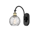 Sconces Single Glass by Innovations ( 405 | 518-1W-BAB-G1215-6 Ballston ) 