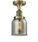 Semi-Flush Mts. Glass Down by Innovations ( 405 | 517-1CH-AB-G53 Franklin Restoration ) 