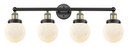 Bathroom Fixtures Four Lights by Innovations ( 405 | 616-4W-BAB-G201-6 Edison ) 