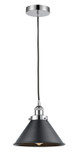 Mini Pendants Metal Shade by Innovations ( 405 | 616-1PH-PC-M10-BK Edison ) 