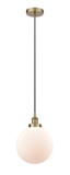 Mini Pendants Glass Down by Innovations ( 405 | 616-1PH-AB-G201-10 Edison ) 
