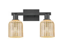 Bathroom Fixtures Two Lights by Innovations ( 405 | 716-2W-BK-G559-5ME Arcadia ) 