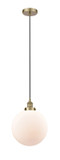 Mini Pendants Glass Down by Innovations ( 405 | 616-1PH-AB-G201-12 Edison ) 