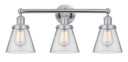 Bathroom Fixtures Three Lights by Innovations ( 405 | 616-3W-PC-G62 Edison ) 