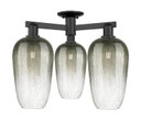 Semi-Flush Mts. Multi-port/Cluster by Innovations ( 405 | 716-3F-BK-G484-7SL Arcadia ) 