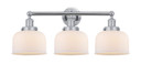 Bathroom Fixtures Three Lights by Innovations ( 405 | 616-3W-PC-G71 Edison ) 