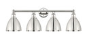 Bathroom Fixtures Four Lights by Innovations ( 405 | 616-4W-PN-MBD-75-PN Edison ) 