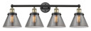 Bathroom Fixtures Four Lights by Innovations ( 405 | 616-4W-BAB-G43 Edison ) 