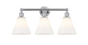 Bathroom Fixtures Three Lights by Innovations ( 405 | 616-3W-PC-GBC-81 Edison ) 