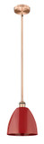 Mini Pendants Metal Shade by Innovations ( 405 | 616-1S-AC-MBD-9-RD Edison ) 