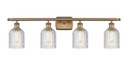 Bathroom Fixtures Four Lights by Innovations ( 405 | 516-4W-BB-G559-5CL Ballston ) 