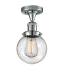 Semi-Flush Mts. Glass Down by Innovations ( 405 | 517-1CH-PC-G204-6-LED Franklin Restoration ) 