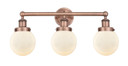 Bathroom Fixtures Three Lights by Innovations ( 405 | 616-3W-AC-G201-6 Edison ) 