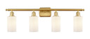 Bathroom Fixtures Four Lights by Innovations ( 405 | 516-4W-SG-G801 Ballston ) 