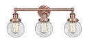 Bathroom Fixtures Three Lights by Innovations ( 405 | 616-3W-AC-G202-6 Edison ) 