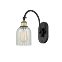 Sconces Single Glass by Innovations ( 405 | 518-1W-BAB-G2511-LED Ballston ) 