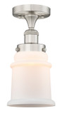 Semi-Flush Mts. Glass Down by Innovations ( 405 | 616-1F-SN-G181 Edison ) 