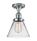 Semi-Flush Mts. Glass Down by Innovations ( 405 | 517-1CH-PC-G42 Franklin Restoration ) 