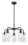 Mid. Chandeliers Glass Down by Innovations ( 405 | 516-5CR-BK-G804 Ballston ) 