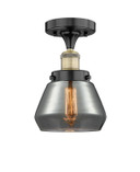Semi-Flush Mts. Glass Down by Innovations ( 405 | 616-1F-BAB-G173 Edison ) 