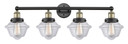 Bathroom Fixtures Four Lights by Innovations ( 405 | 616-4W-BAB-G532 Edison ) 