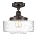 Semi-Flush Mts. Glass Down by Innovations ( 405 | 616-1F-OB-G694-12 Franklin Restoration ) 