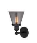 Sconces Single Glass by Innovations ( 405 | 616-1W-BK-G63 Edison ) 