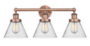 Bathroom Fixtures Three Lights by Innovations ( 405 | 616-3W-AC-G44 Edison ) 