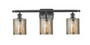 Bathroom Fixtures Three Lights by Innovations ( 405 | 516-3W-BK-G116-LED Ballston ) 
