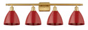 Bathroom Fixtures Four Lights by Innovations ( 405 | 516-4W-SG-MBD-75-RD Ballston ) 