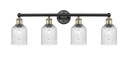 Bathroom Fixtures Four Lights by Innovations ( 405 | 616-4W-BAB-G559-5SDY Edison ) 