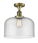 Semi-Flush Mts. Directional by Innovations ( 405 | 517-1CH-AB-G74-L Franklin Restoration ) 