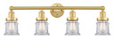 Bathroom Fixtures Four Lights by Innovations ( 405 | 616-4W-SG-G182S Edison ) 