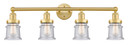 Bathroom Fixtures Four Lights by Innovations ( 405 | 616-4W-SG-G184S Edison ) 