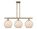 Linear/Island 3 Light Bar by Innovations ( 405 | 516-3I-BB-G121-10RB Ballston ) 