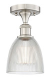 Semi-Flush Mts. Glass Down by Innovations ( 405 | 616-1F-SN-G382 Edison ) 
