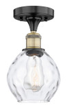 Semi-Flush Mts. Glass Down by Innovations ( 405 | 616-1F-BAB-G362 Edison ) 