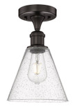 Semi-Flush Mts. Glass Down by Innovations ( 405 | 616-1F-OB-GBC-84 Edison ) 