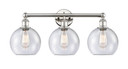 Bathroom Fixtures Three Lights by Innovations ( 405 | 616-3W-PN-G124-8 Edison ) 