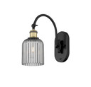 Sconces Single Glass by Innovations ( 405 | 518-1W-BAB-G559-5SM Ballston ) 